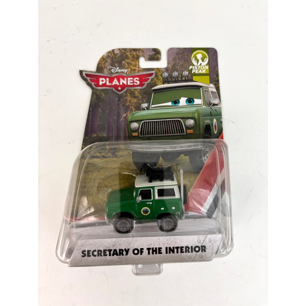 2015 Disney Planes Secretary of the Interior Piston Peak DLT08 Diecast Sealed